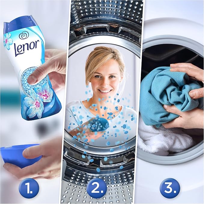 Lenor In-Wash Laundry Scent Booster Beads, 42 Washes (570g), Spring Awakening