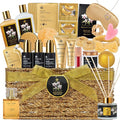 35 Pcs Mothers Day Gifts for Mom, Orchid Spa Gift Basket for Women, Self-Care Relaxation Kit, Face Skin Care Set, Bath & Body Care Set, Bath Bomb, Birthday, Christmas, Anniversary,Wife