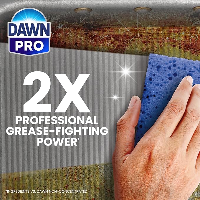 Dawn PRO Manual Pot and Pan Detergent, Dish Soap Liquid for Dishwashing by Hand, Bulk Concentrate for Commercial Use, 5 gal