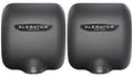 XLERATOR Hand Dryer, Excel Dryer XL-GR-1.1N Hand Dryer, Automatic, Surface-Mounted, Cast Cover, Textured Graphite Paint, 110-120V with Noise Reduction Nozzle