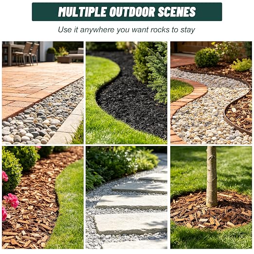 Oyevila 34 oz Rock Glue for Landscaping, Pet-Safe & Non-Toxic Gravel Binder | Water-Based Rock Binder Dries Clear and Is Ideal for Pea Gravel, Small Pebbles and Decorative Stone Landscaping.