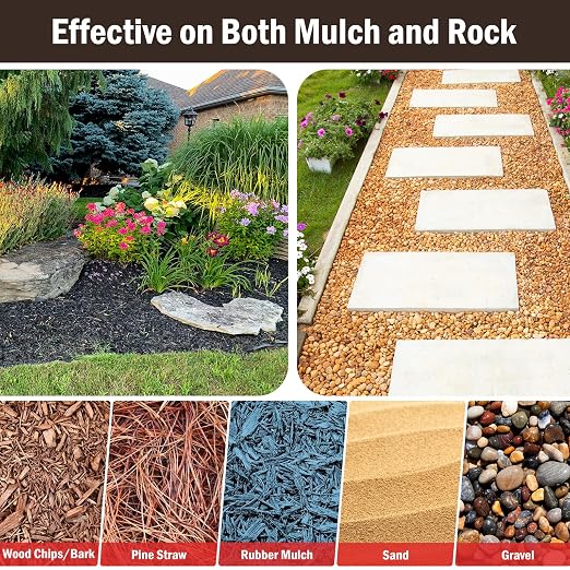 Teexpert Mulch Glue for Landscaping: 2 Gallon Rock Glue for Landscaping & Gravel Binder - Max Strength, Long Lasting Hold, Permeable Adhesive to Lock Pea Gravel, Stones, Rubber Mulch & Pine Straw