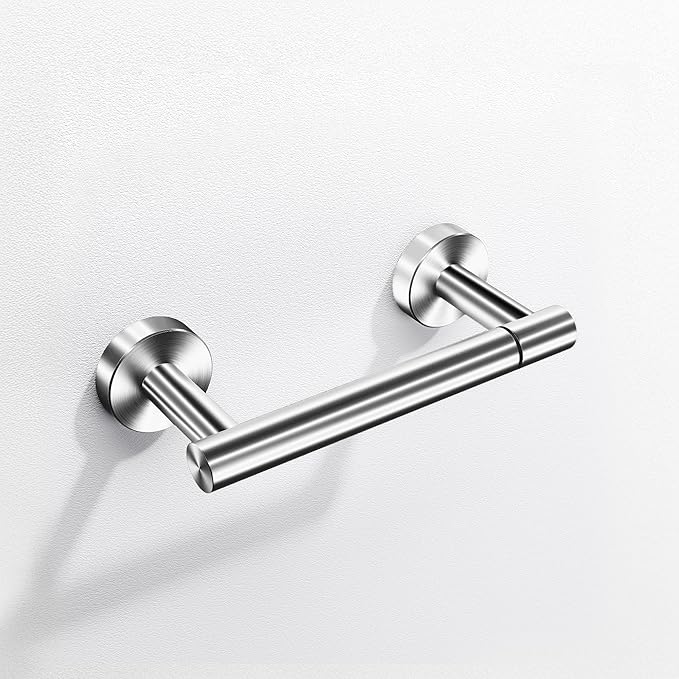 Day Moon™ - Toilet Paper Holder - Modern Roll Holder for Bathroom - 1 Pack - Wall Mount - Classic, Polished Chrome