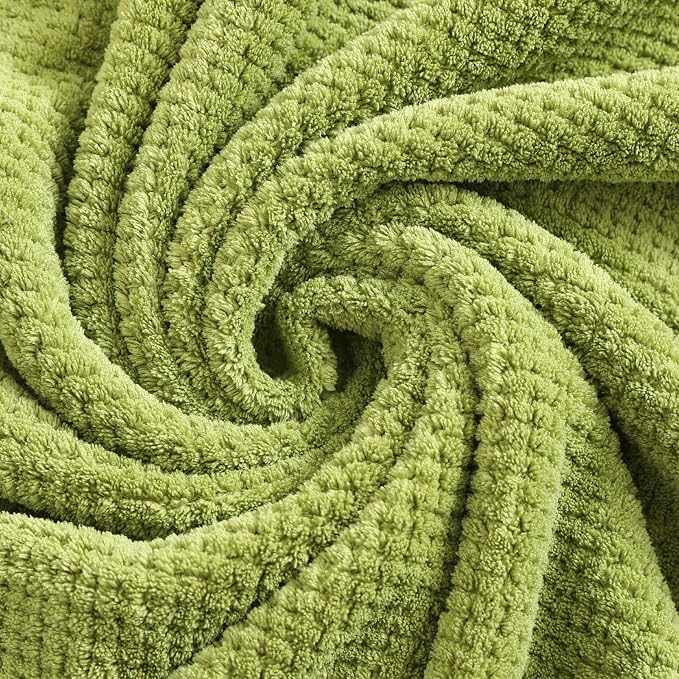 YTYC 39x78 Bath Sheets,Towels for Bathroom,Sage Green,2-Pieces | Extra Large Bath Towels, Super Soft,Highly absorbent,Hanging Loop,Quick Drying,Light Weight,80% Polyester