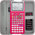 Scientific Calculator with Graphing, Includes Carrying Case, for College and High School Students, Calculus, Algebra, Geometry, Trigonometry, Statistics, Physics, Chemistry, Pink