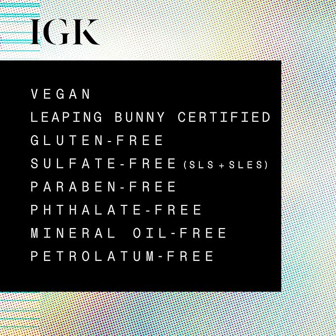 IGK Good Behavior Smoothing Spray 12 oz | 4 Day Anti-Frizz Heat Protectant with 450°F Protection | Keratin-Like Finish for Sleek, Shiny Hair | Lightweight, Vegan & Color Safe