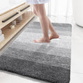 OLANLY Large Bathroom Rugs Mat 59x35, Extra Soft Absorbent Microfiber Bath Rugs, Rubber Backing, Quick Dry, Machine Washable Bath Mats for Bathroom Floor, Tub and Shower, Home Decor Accessories, Grey