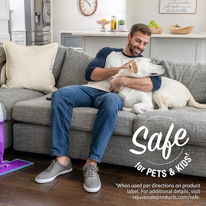 Rejuvenate All Floors Restorer Fills Scratches, Shines And Protects All Floor Types, Including Hardwood, Laminate, Vinyl And Tile, 32 Ounces, 6 Pack