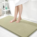 OLANLY Memory Foam Bathroom Runner Rugs 44x24, Absorbent Long Mat, Vanilla | Soft Quick Dry Bath Mat Rugs, Non-Slip, Machine Washable Mat for Bathroom Floor, Tub and Shower, Home Decor Accessories