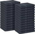 Avalon Towels Salon Towel - Grey Hand Towels Bulk Pack of 24 - 100% Cotton Absorbent Spa, Facial & Gym Towel for Working Out - 16x27 Inches (Not Bleach Proof)