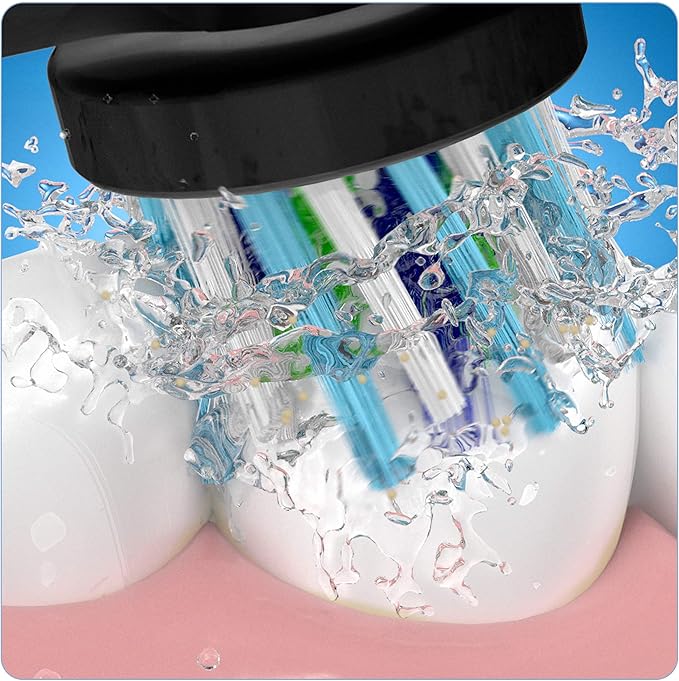 Oral-B CrossAction Toothbrush Heads - 16 Degree Bristles for Superior Cleaning