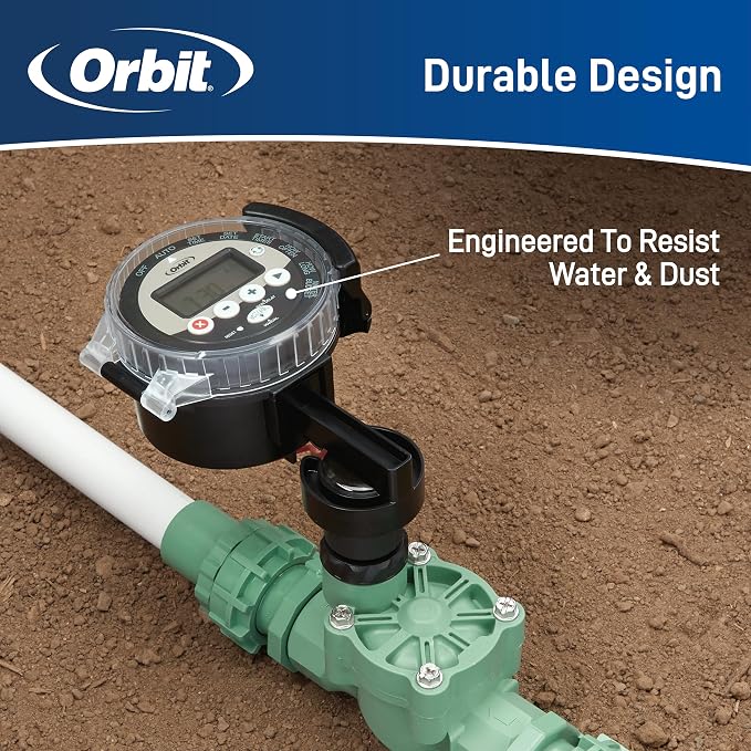 Orbit 57865 Outdoor Battery-Powered Water Sprinkler Controller