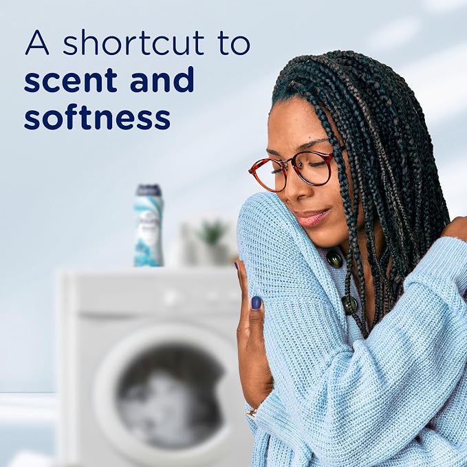 Downy Blends In Wash Laundry Scent Booster Beads, Meadow Rain Scent, 24.5 OZ, Fabric Softener Beads And Freshness