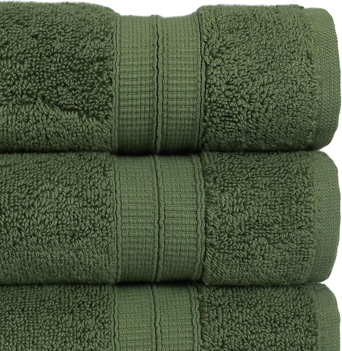 Chakir Turkish Linens Soft & Absorbent 100% Cotton Premium Turkish Towels for Bathroom