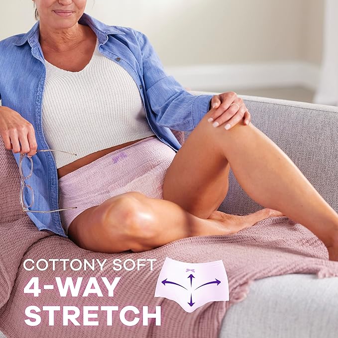 Always Discreet Adult Incontinence & Postpartum Underwear For Women, Size Small/Medium, Maximum Absorbency, Disposable, 32 Count x 2 Packs (64 Count total) (Packaging May Vary)