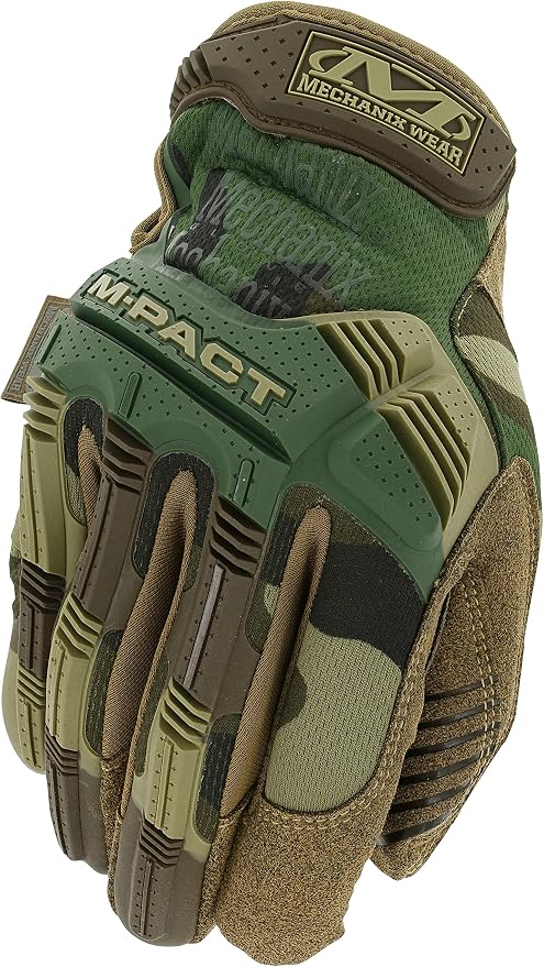 Mechanix Wear - M-Pact Woodland Camo Tactical Gloves (XX-Large, Camouflage)