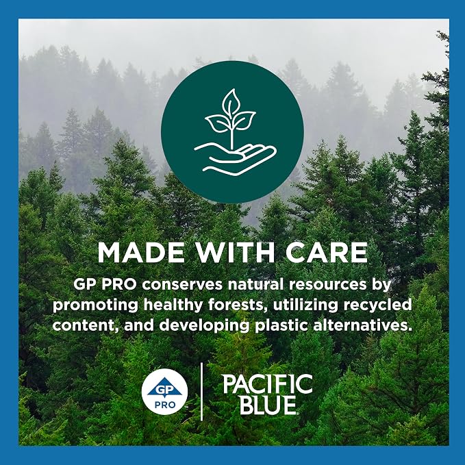 Pacific Blue Basic by Georgia-Pacific PRO C-Fold Paper Towels, White, 10.1” x 12.7” (LxW), 240 Towels Per Pack, 10 Packs Per Case, 20603