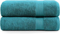 LANE LINEN Bath Sheets 2 Pack Oversized Soft Absorbent - Sea Port | Shower Sheets - Everyday Durability, OEKO-TEX Certified, Ring-Spun Durability, Generously Sized, Oversized & Roomy