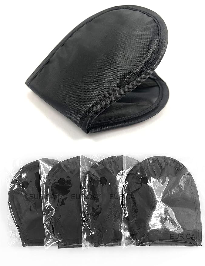 Eye Mask Sleep Masks Sleeping Mask Blindfold Eye Cover Team Building Games Party with Nose Pad and Adjustable Strap for Women Men Kids 4 Layers Black (150 Pack)