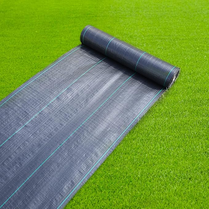 5ftx180ft Weed Barrier Landscape Fabric Heavy Duty, Premium 3.2oz Weed Barrier Fabric Garden Ground Cover, Weed Fabric, Garden Landscaping Fabric