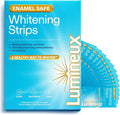 Lumineux Teeth Whitening Strips, Peroxide Free, 35 Treatments (6 Months) | Peroxide free, enamel safe, dentist formulated, clinically tested & proven, free from harsh ingredients, no sensitivity