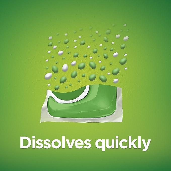 Cascade ActionPacs Dishwasher Detergent Fresh Scent, 37 ct (Pack of 4)