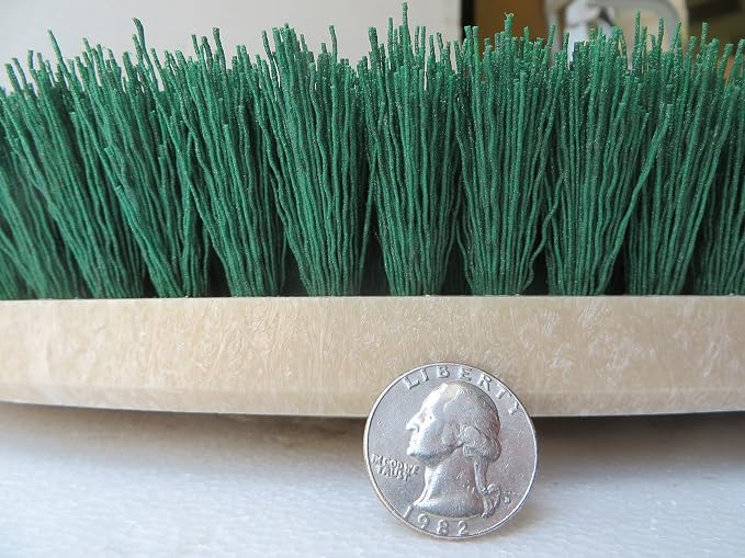 17" Machine, 15" Diameter New Scrub Grit Brush w/Plate 15NSGX92
