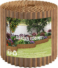 Garden Lawn Edging and Landscape Border - 8" x 20' Corrugated Metal Garden Edging, for DIY Flower Beds, Lawns & Landscaping (Real Rust)