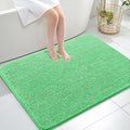 OLANLY Large Bathroom Rugs 40x32, Extra Soft Absorbent Chenille Bath Rugs, Rubber Backing Quick Dry, Machine Washable Bath Mats for Bathroom Floor, Tub and Shower, Home Decor Accessories, Mint Green