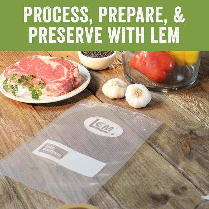 LEM Gallon Bags 11" x 16" 100 Count (Pack of 6)