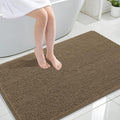 OLANLY Large Bathroom Rugs 47x32, Extra Soft Absorbent Chenille Bath Rugs, Rubber Backing Quick Dry, Machine Washable Bath Mats for Bathroom Floor, Tub and Shower, Home Decor Accessories, Tan