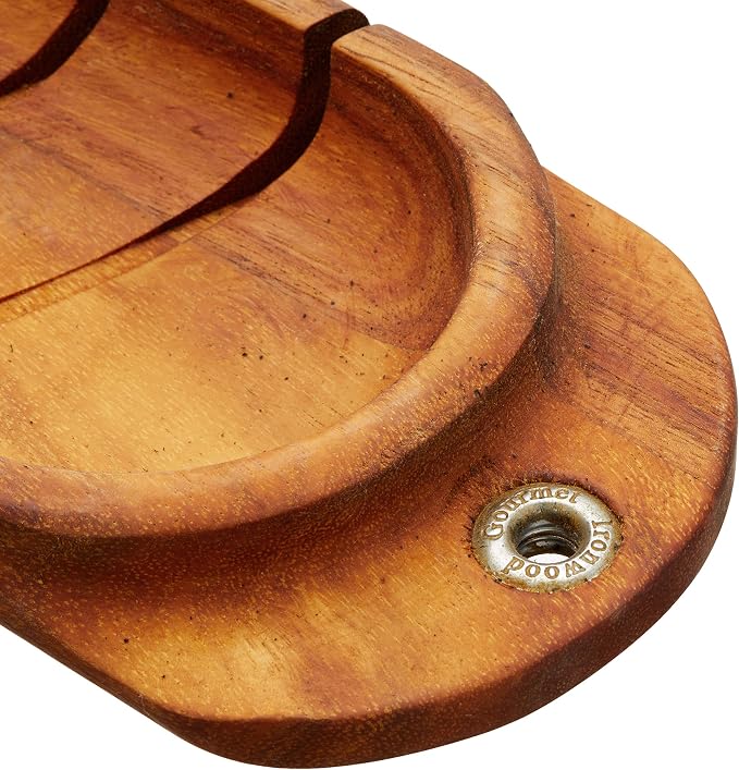 Ironwood Gourmet Avignon French Bread Miter, Acacia Wood, 1.75 x 4.75 x 29.25 inches