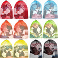 Berlune 24 Pcs 32x24 in Large Laundry Bag Colorful Extra Large Mesh Laundry Bag Bulk with Drawstring Heavy Duty Mesh Machine Washable Drawstring Pouch