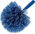 SPARTA Flo-Pac Round Duster Head With Soft Flagged Bristles, Cleaning Essentials for Commercial and Home Use, 1 Count, Blue