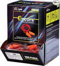 Cordova Safety Products Encore Orange Foam Pu Ear Plugs, Corded, Nrr 33 Db, 100-Pack,Orange