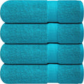 Infinitee Xclusives 100% Ring-Spun Cotton Bath Towels for Bathroom - Pack 4 | Luxury Super Soft, Absorbent & Quick-Drying |27x54 inches| Large Bathroom Towels Set |600 GSM| Gym, Shower, Spa & Hotel Use