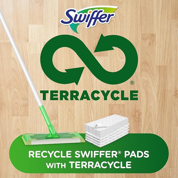 Swiffer Sweeper Dry Sweeping Cloth Refills,Gain Original,32 Count (Pack of 4)