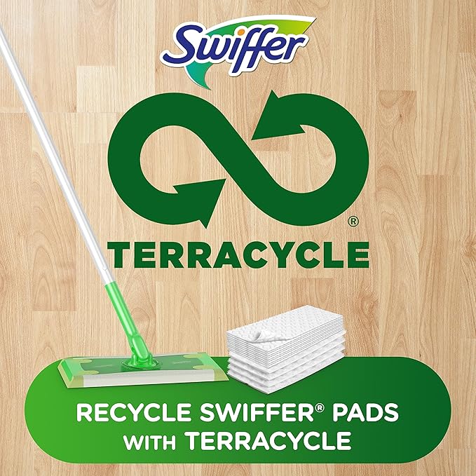 Swiffer Sweeper Heavy Duty Dry Multi-Surface Cloth Refills for Floor Sweeping and Cleaning, Unstopables Fresh Scent, 20 Count