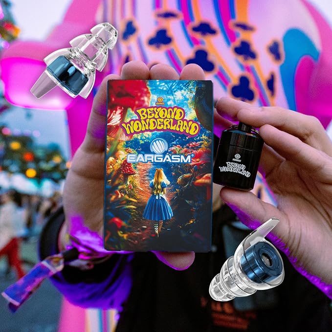 Eargasm High Fidelity Earplugs: Beyond Wonderland 2026 Festival Edition - Noise Reducing Ear-Plugs for Hearing Protection at Music Festivals, Loud Environments, Concerts, Live Events, Sporting Events
