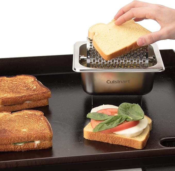 Cuisinart CBW-201 Butter Wheel Stainless Steel & CSGS-001 Griddle Food Mover, Stainless Steel