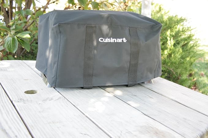 Cuisinart LP Adapter Hose (4 feet, Black) and Cuisinart CGC-18 Tabletop Grill Tote Cover