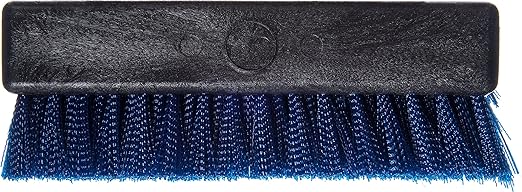 SPARTA 4042514 Spectrum Plastic Shoe Brush, Boot Brush, Shoe Polish Brush With Non-Absorbent For Cleaning, 10 Inches, Blue, (Pack of 12)