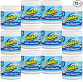 OdoBan Solid Odor Absorber Eliminator for Home and Small Spaces, Fresh Linen Scent, 14 Ounces Each, 12-Pack