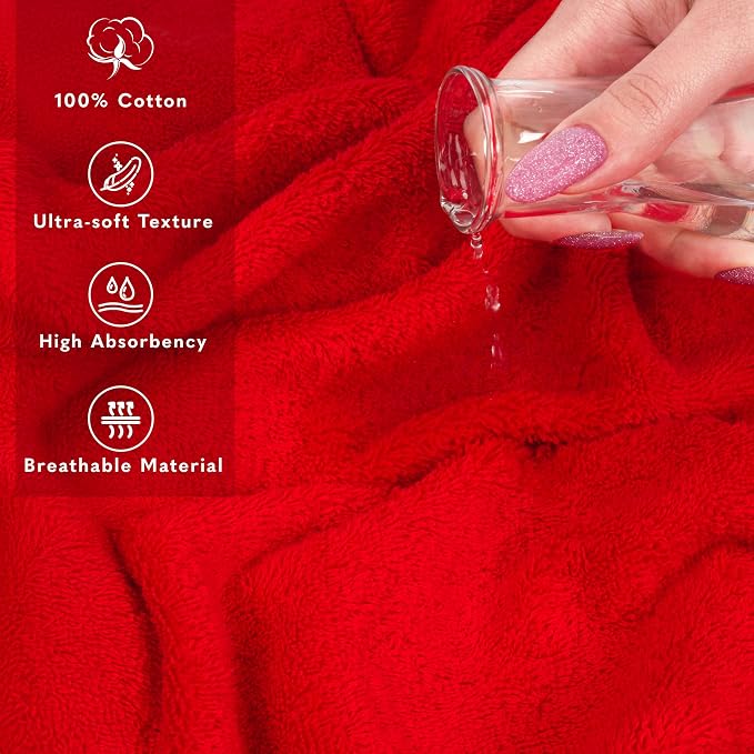 American Soft Linen 100% Cotton Luxury Turkish Towels, 40x80 XL Bath Sheet | Soft Absorbent Quick Dry OEKO Tex Standard 100 Certificated Durable Machine Washable Breathable Premium Hotel Quality