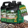 OcePor 2 Gallon Mulch Glue for Landscaping, Rock Glue for Landscaping, Mulch Glue Max for Gravel Binder Adhesive to Lock Down Pea Gravel, Stone, Rubber Mulch, Wood Chips in Place for Outdoor Landscape