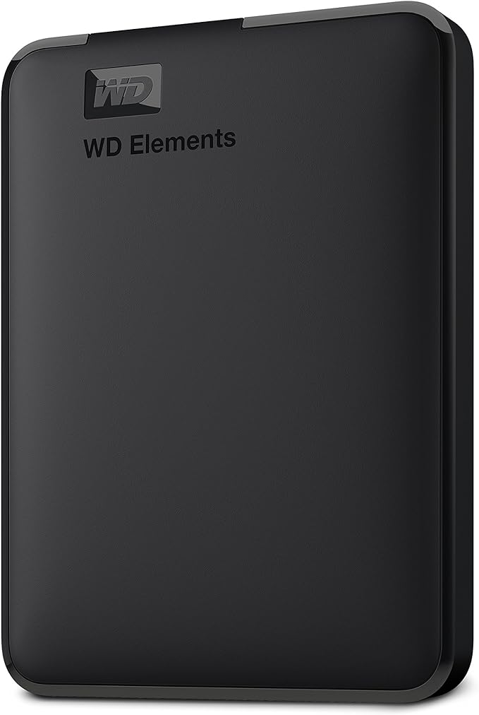 Western Digital WD 5TB Elements Portable External Hard Drive for Windows, USB 3.2 Gen 1/USB 3.0 for PC & Mac, Plug and Play Ready - WDBU6Y0050BBK-WESN | USB 3.2 Gen 1/USB 3.0 for PC, Plug