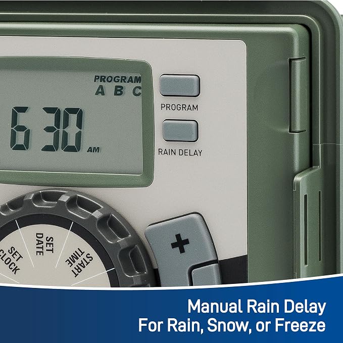 Orbit 57900 12-Station Outdoor Swing Panel Sprinkler System Timer