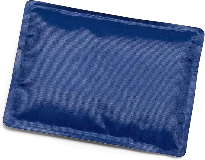 Fit & Fresh Cool Coolers 2 Pack Soft Ice for Lunch Bags, Flexible Stretch Nylon, Durable, Reusable Lunch Box Ice Packs, Soft Ice, Reusable Freezer Packs, Lunch Ice, Easy to Clean, Geo & Navy