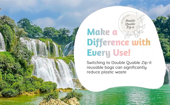 Reusable Food Storage Bags 8-Pack – BPA-Free Freezer & Dishwasher Safe, Leakproof Stand-Up Snack Bags 2 Gl + 2 L, 4 M– Eco-Friendly Airtight Ziplock Bags for Kitchen & Travel(Grey)