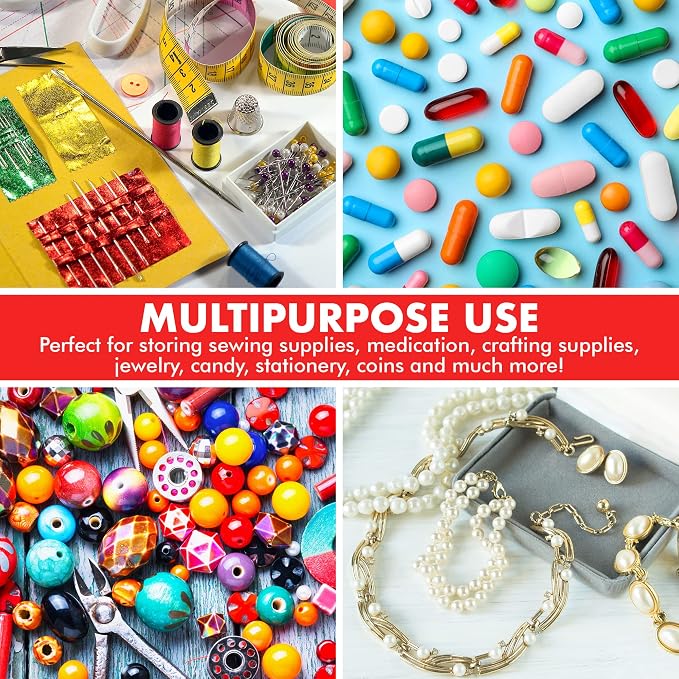 Dirose 6" x 8" Clear Reclosable Poly Bags – Pack of 100, 2 Mil Thickness – Resealable Plastic Zip Bags for Snacks, Hardware, Arts & Crafts, and Storage